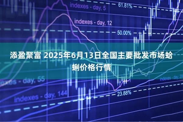 添盈聚富 2025年6月13日全国主要批发市场蛤蜊价格行情