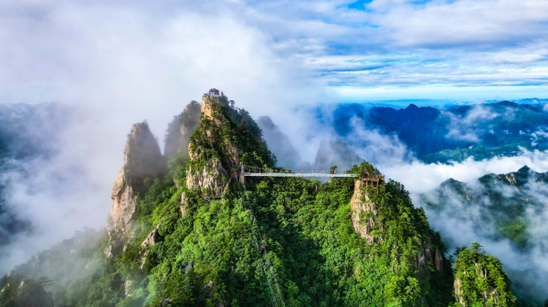 九龙配资 老界岭景区对全国18周岁以下游客免门票啦！