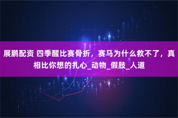 展鹏配资 四季醒比赛骨折，赛马为什么救不了，真相比你想的扎心_动物_假肢_人道