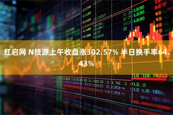 红启网 N技源上午收盘涨302.57% 半日换手率64.43%